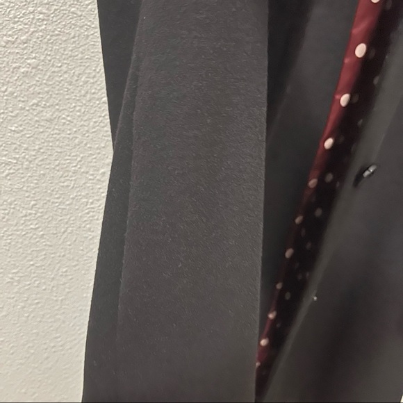 Sam Edelman Single Breasted Wool Coat - Black - 8 - Picture 7 of 8